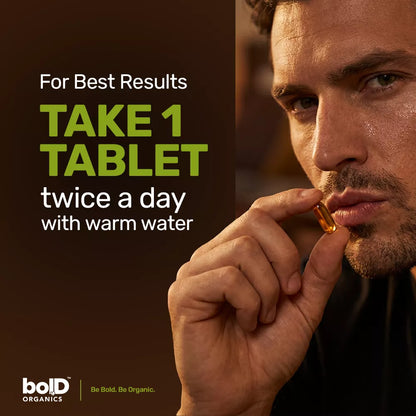 Bold™ Lift Capsules - Men’s Daily Vitality, Power & Stamina | Ashwagandha & Shilajit