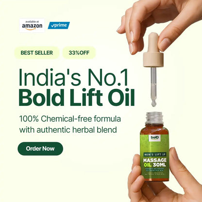 BOLD™ Lift Oil for Men (30 ml) - Power & Stamina ❤️‍🔥