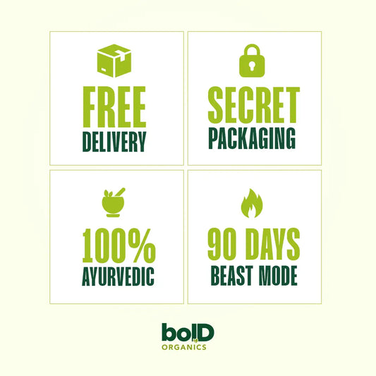 BOLD Lift Oil for Men (50 ml) - Power & Stamina With Ashwagandha, Kesar & Sahatavari ❤️‍🔥